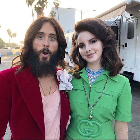 lana del rey jared leto gucci